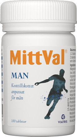 MittVal Man 100 tabletter