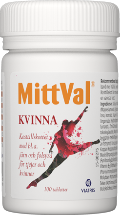 MittVal Kvinna 100 tabletter