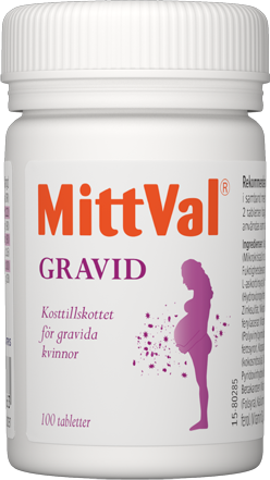 MittVal Gravid 100 tabletter