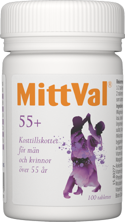 MittVal 55+ 100 tabletter