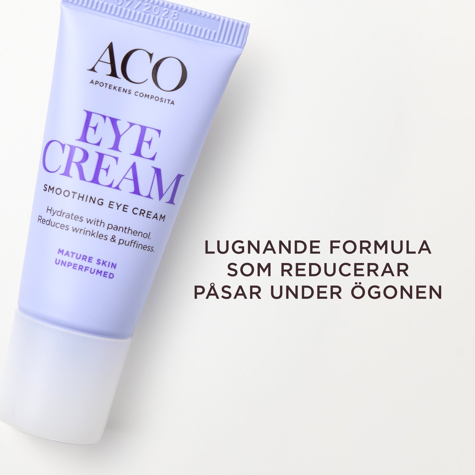 ACO Face Smoothing Eye Cream NP Oparfymerad Ögonkräm 15 ml