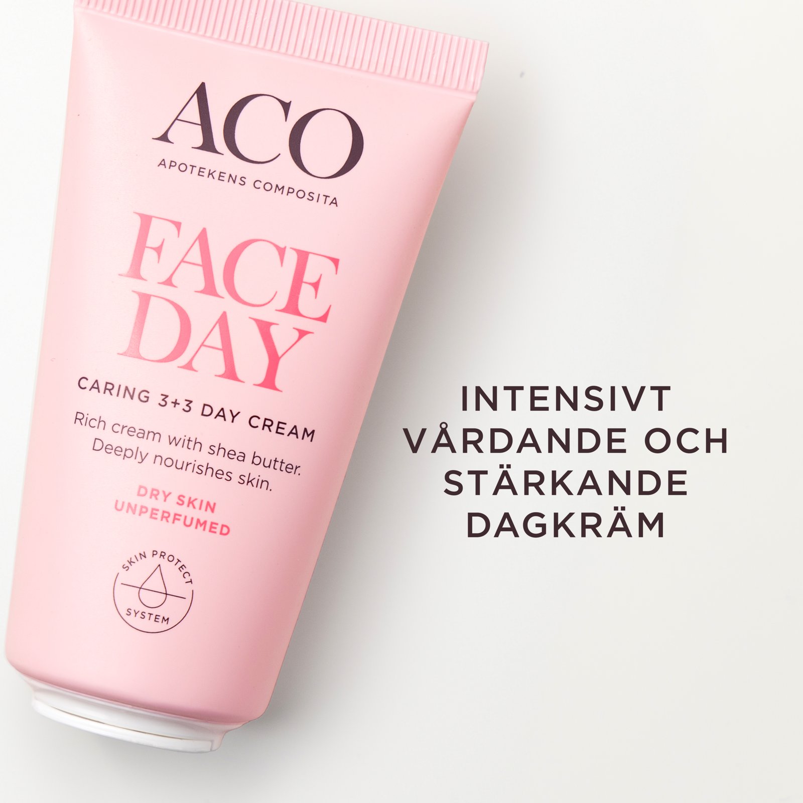 ACO Face Caring 3+3 Day Cream Oparfymerad Dagkräm 50 ml