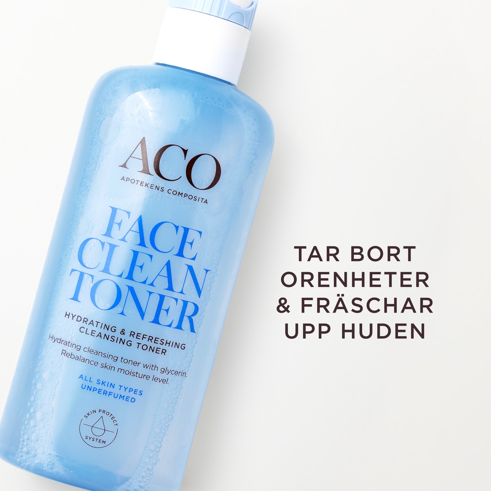 ACO Face Hydrating & Refreshing Toner Oparfymerad 200 ml