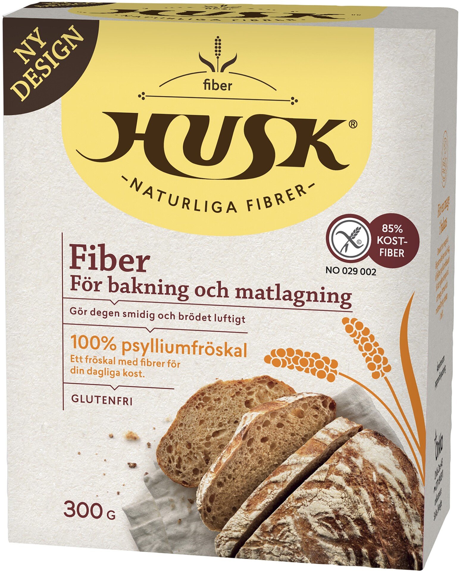 Fiberhusk Glutenfri 300 g