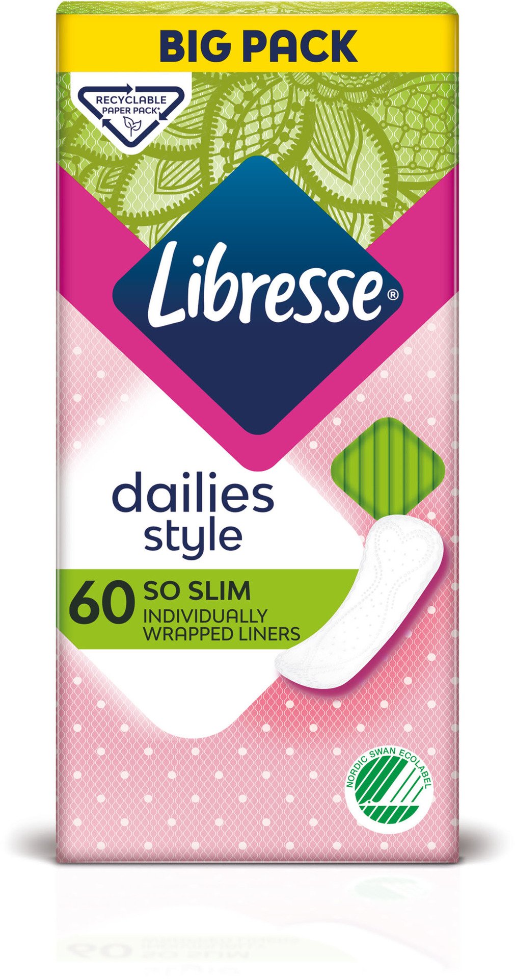 Libresse Dailies Style So Slim Duo Trosskydd 60 st