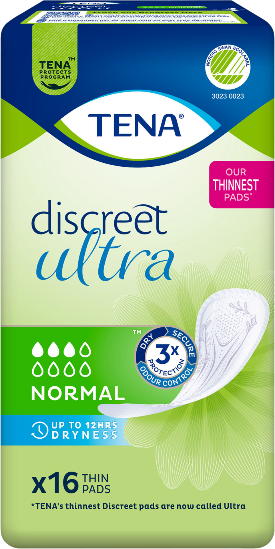 TENA Discreet Ultra Binda Normal 16 st