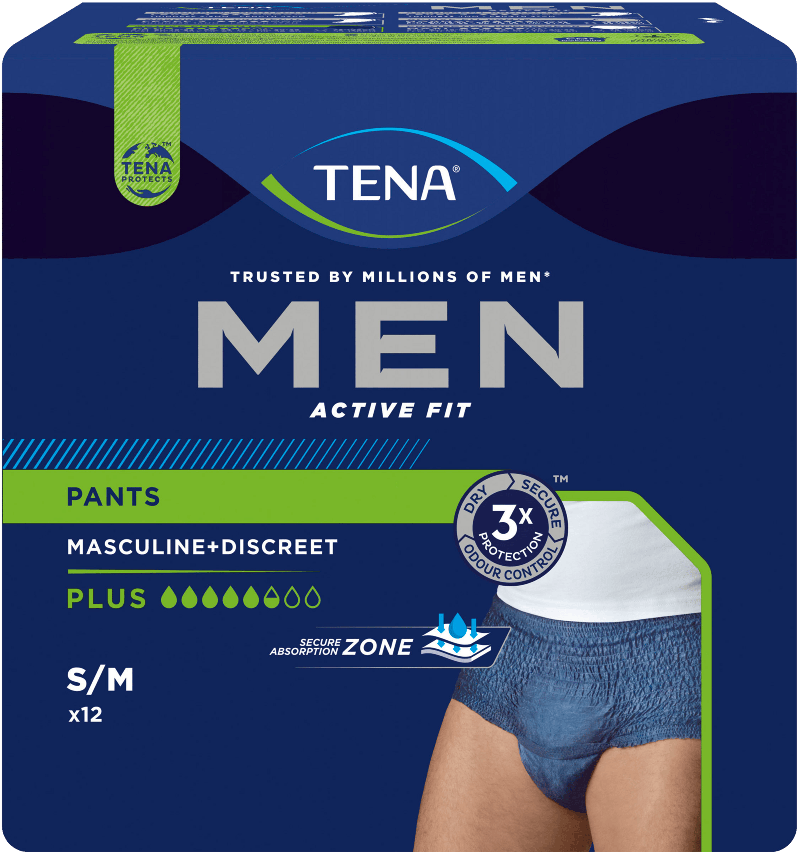 TENA Men Pants Plus M 12 st