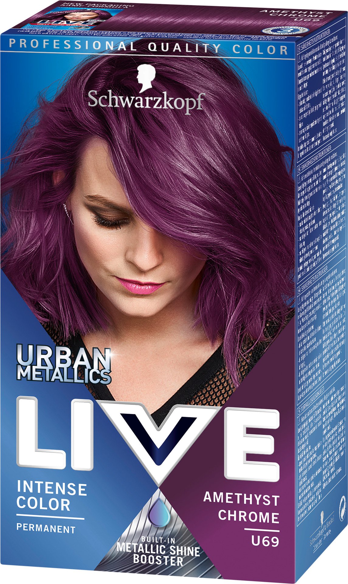 Schwarzkopf LIVE Urban Metallics U69 Amethyst Chrome 1 st