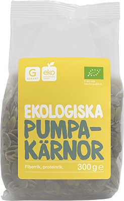 Garant Ekologiska Pumpakärnor 300g