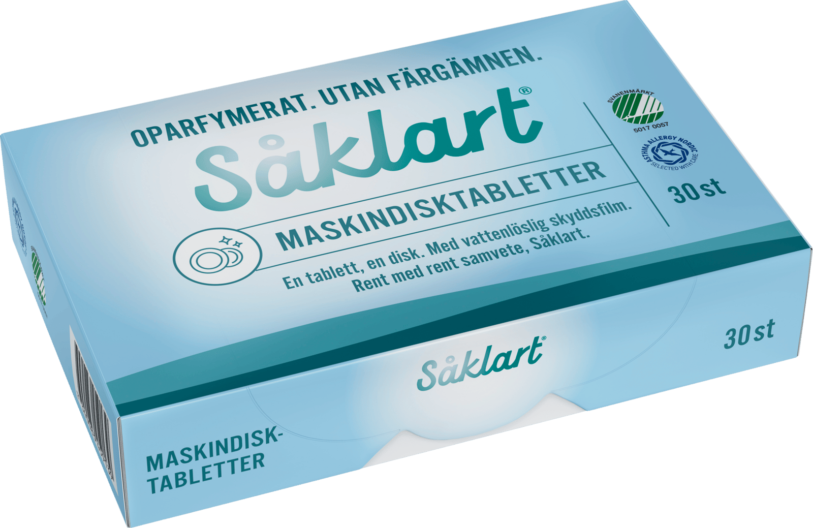 Såklart Maskindisktabletter 30 st