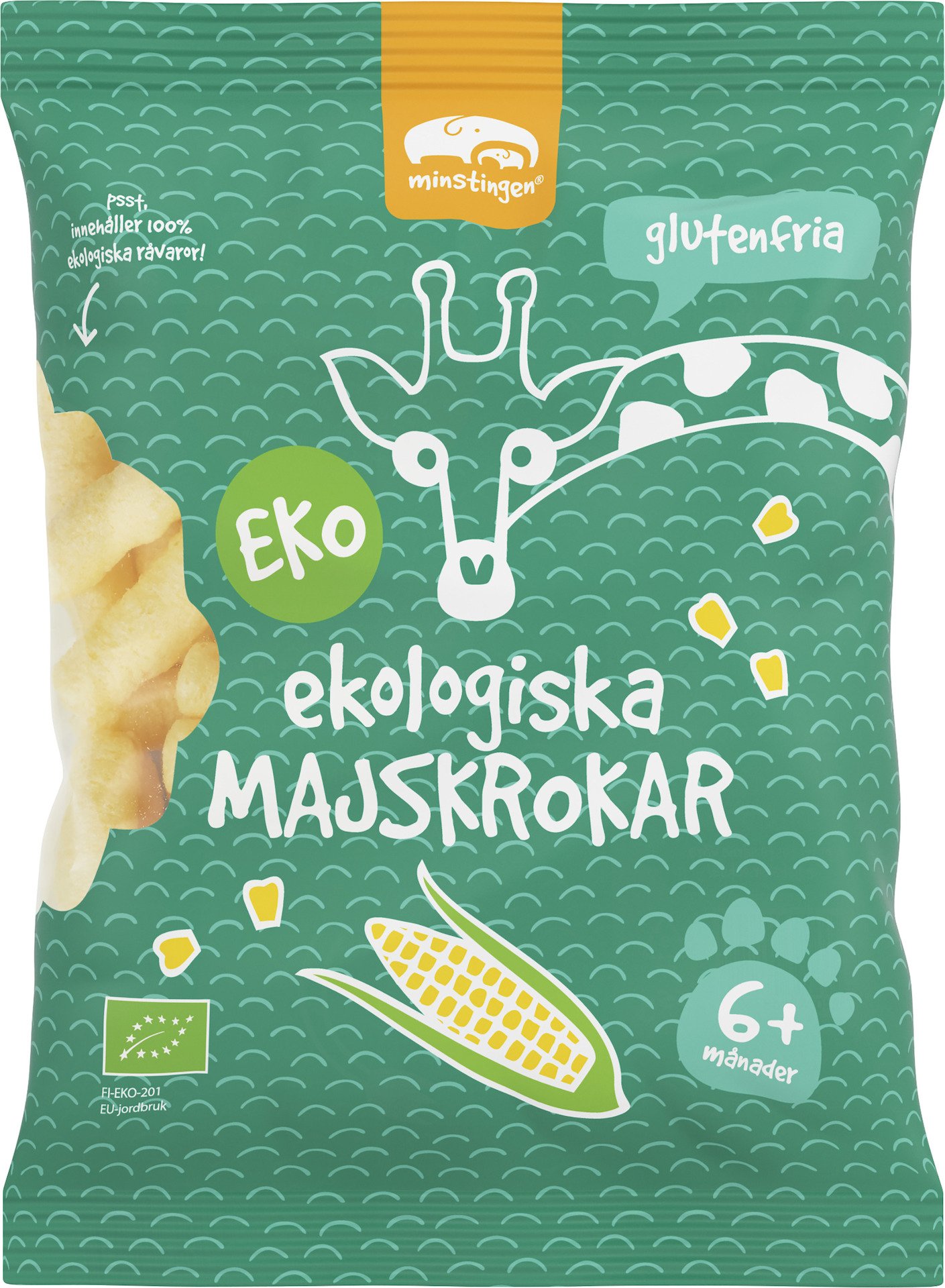 Minstingen Ekologiska Majskrokar 35 g