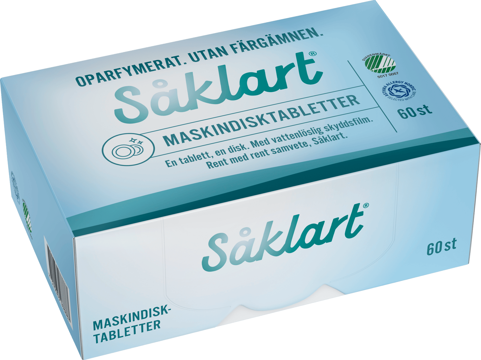 Såklart Maskindisktabletter 60 st