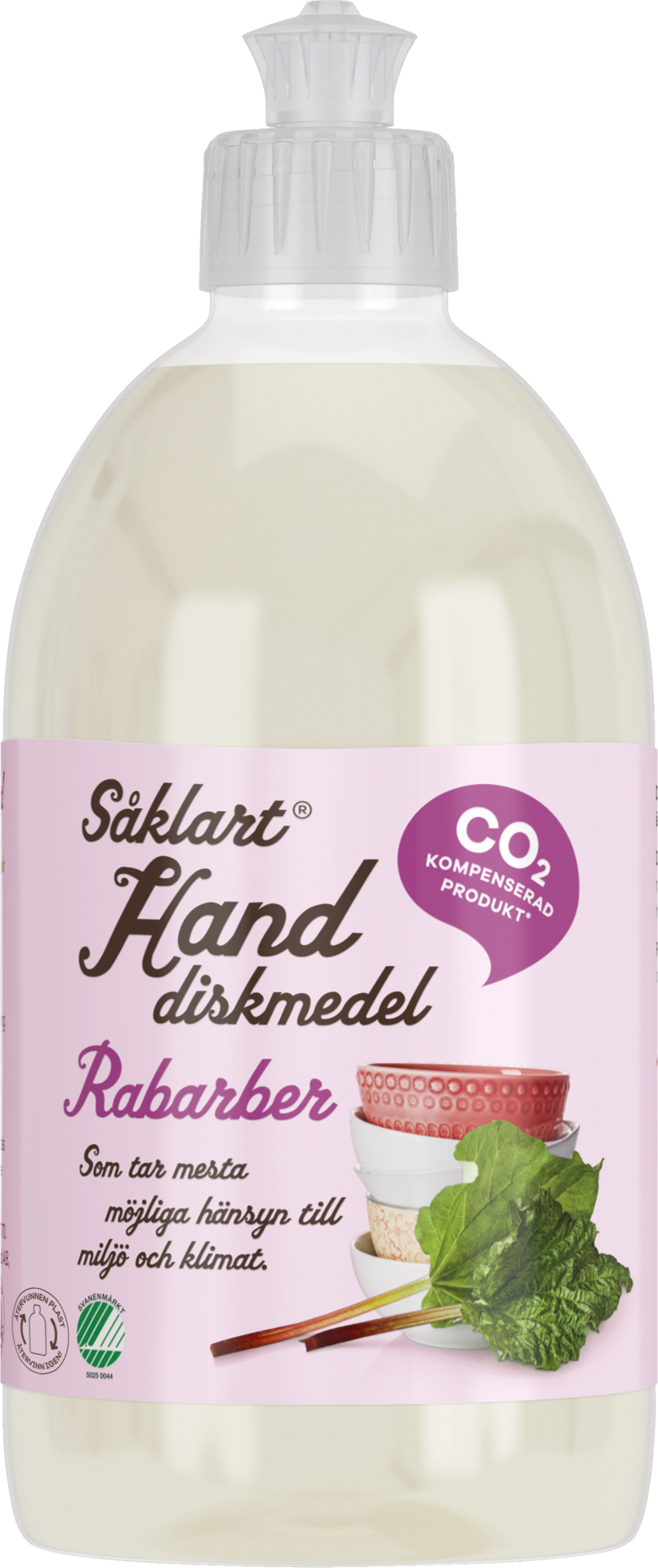 Såklart Handdiskmedel Rabarber 500 ml