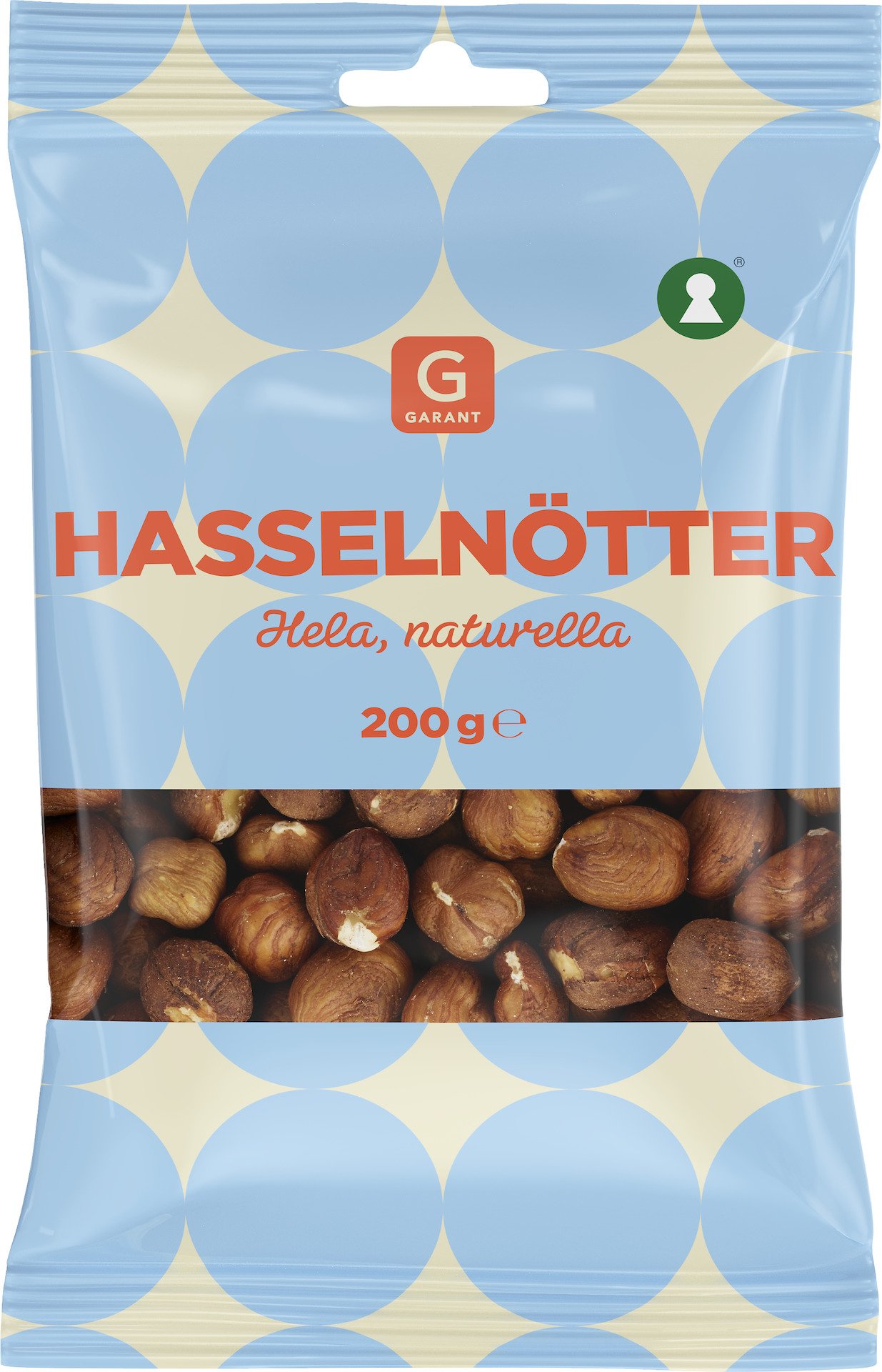 Garant Hasselnötter 200g