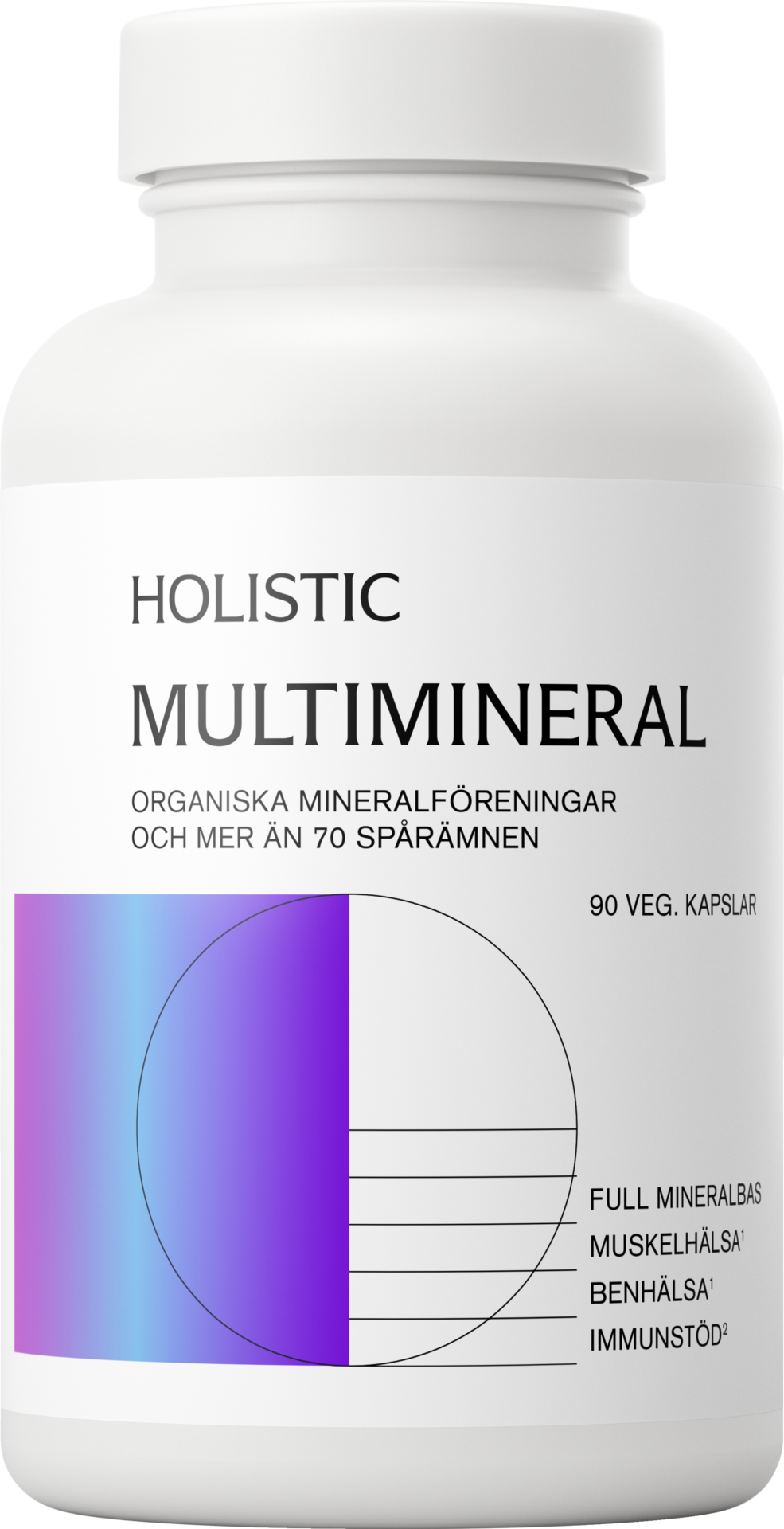 Holistic Multimineral 90 kapslar