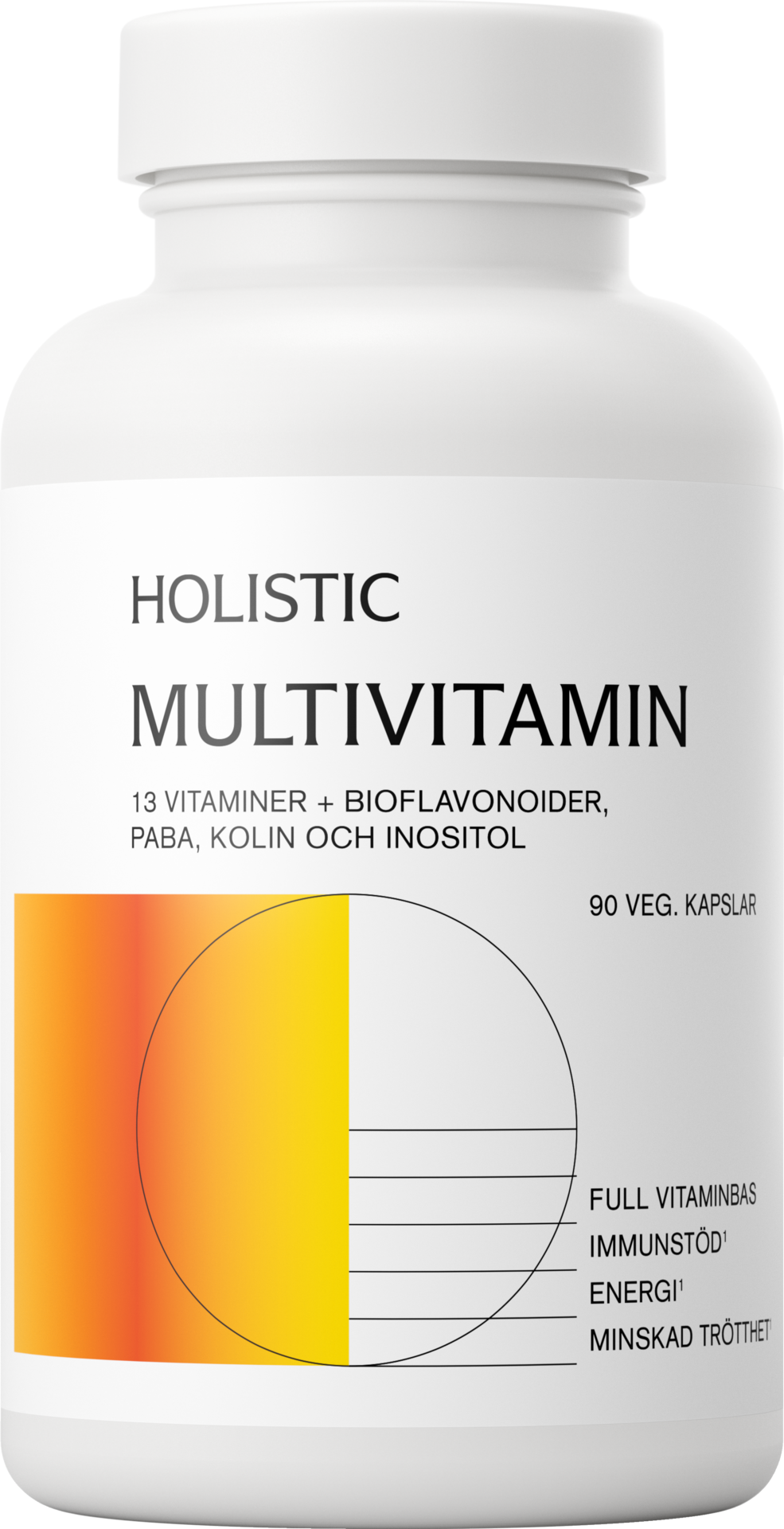 Holistic Multivitamin 90 vegetabiliska kapslar