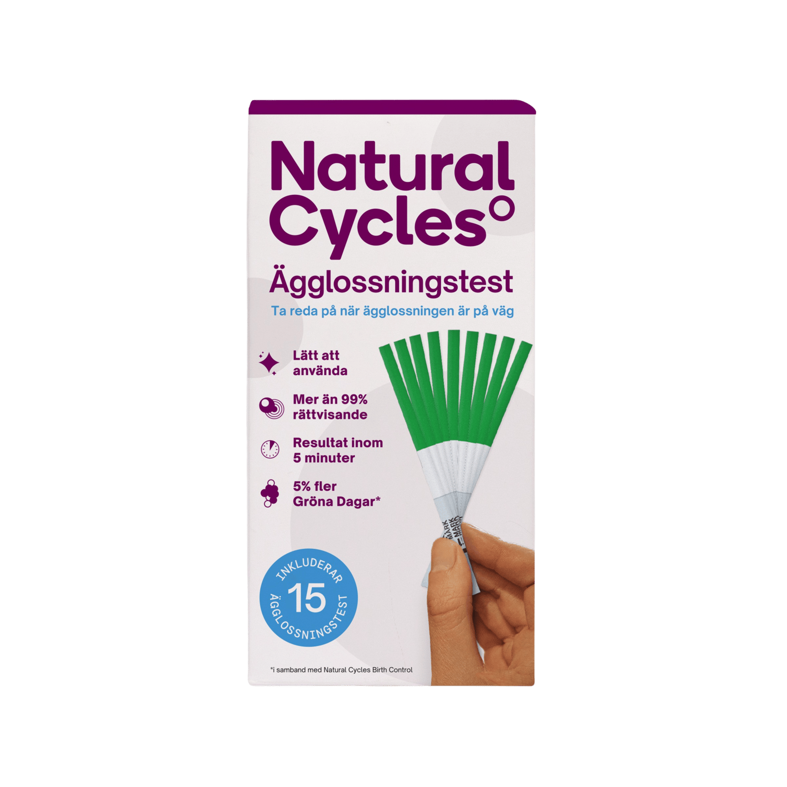 Natural Cycles Ägglossningstest 15 st