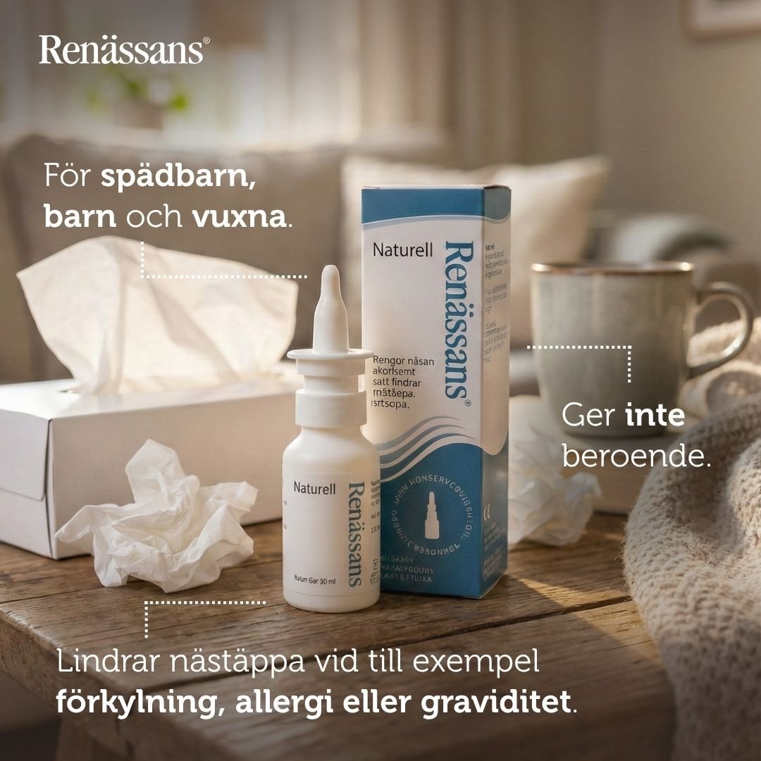 Renässans Nässpray Koksaltlösning 30 ml
