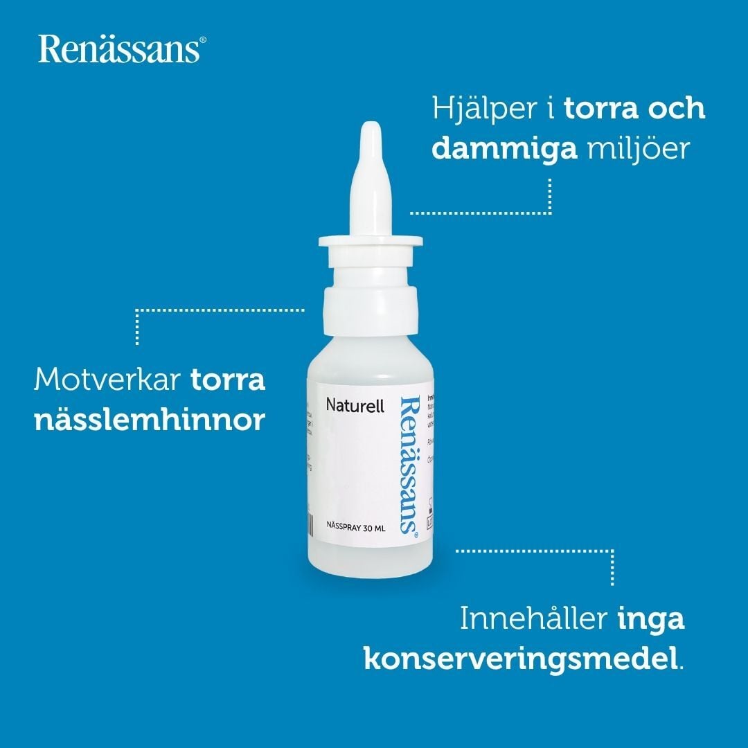 Renässans Nässpray Koksaltlösning 30 ml