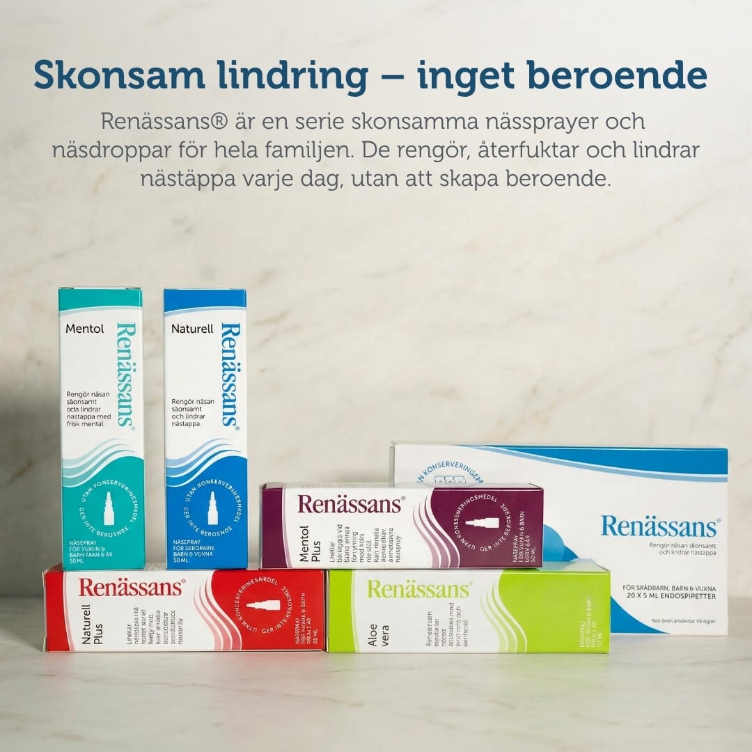 Renässans Nässpray Koksaltlösning 30 ml