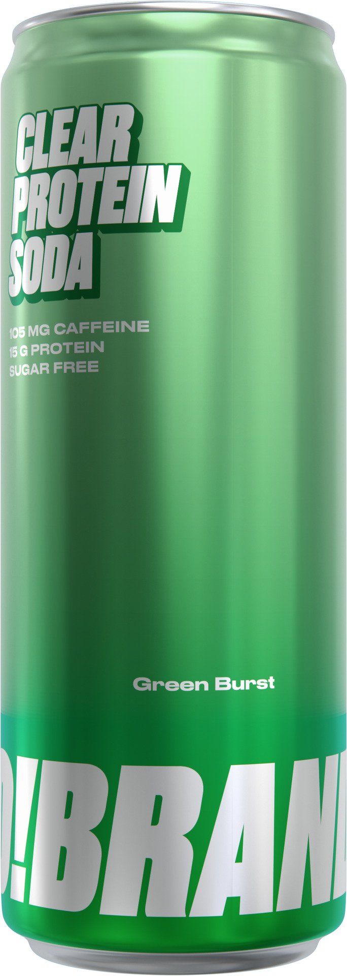 ProBrands Clear Protein Soda Green Burst 330 ml