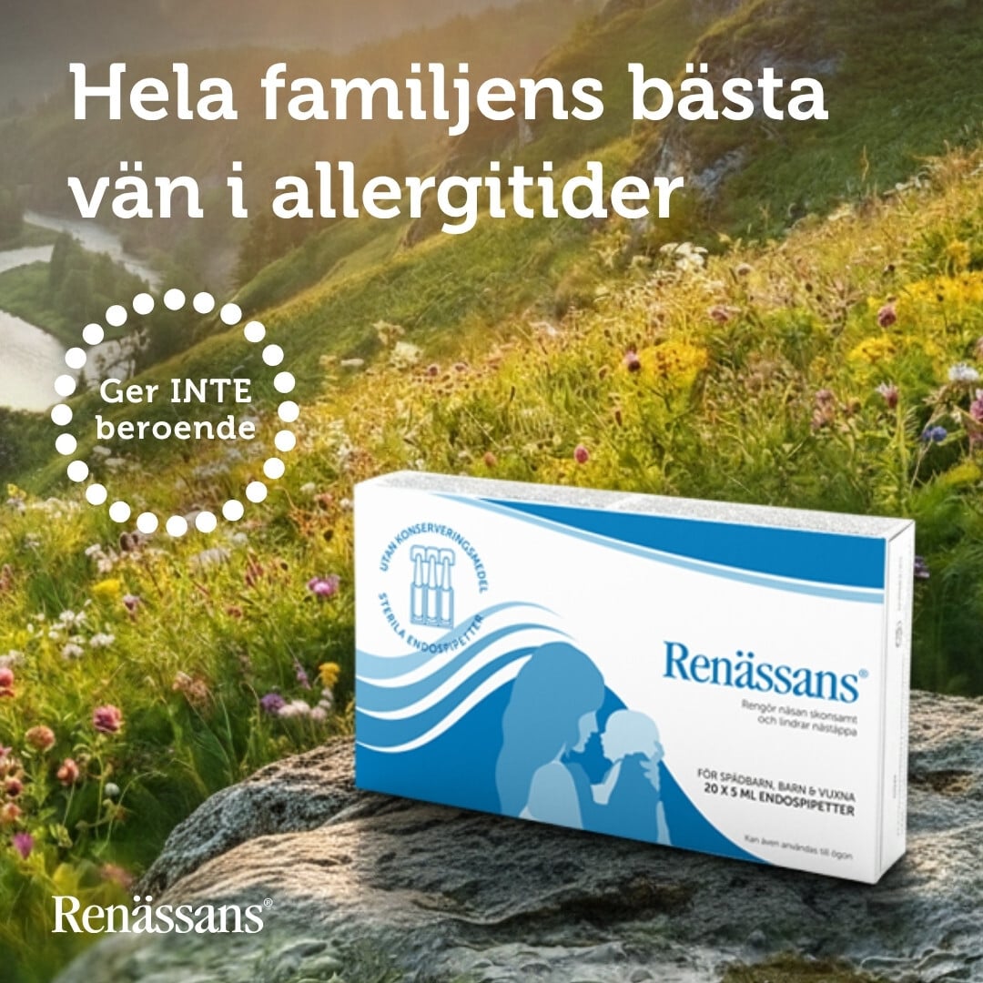Renässans Näsdroppar Endospipetter 5 ml x 20 st