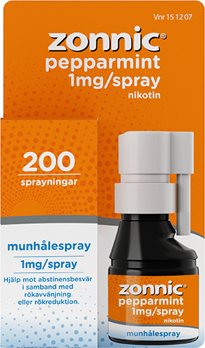 Zonnic Pepparmint Munhålespray 1 mg/spray 200 doser