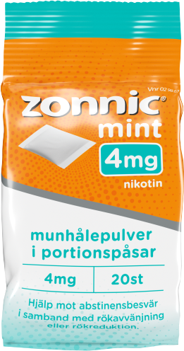 Zonnic Mint 4 mg Munhålepåse 20 st