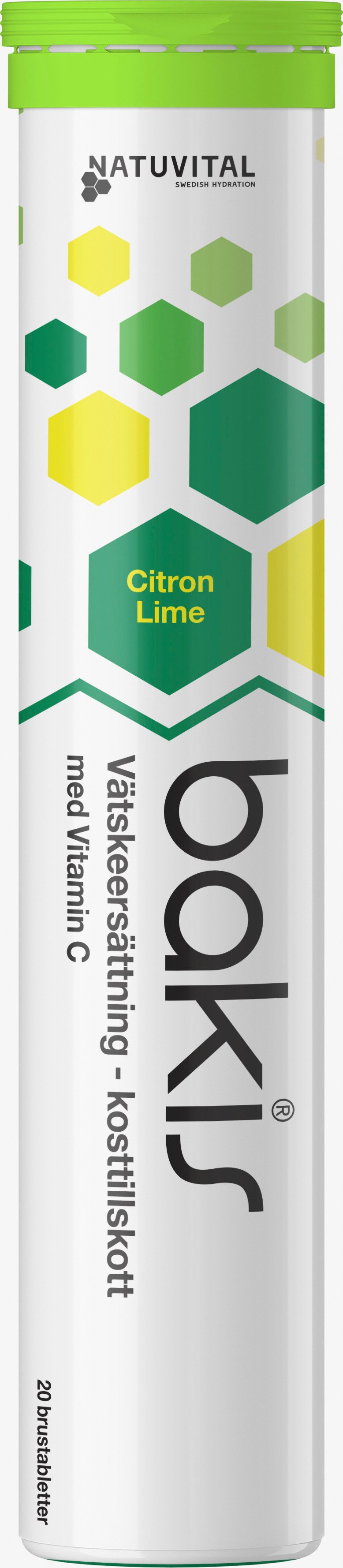 Natuvital Bakis Vätskeersättning 20 brustabletter