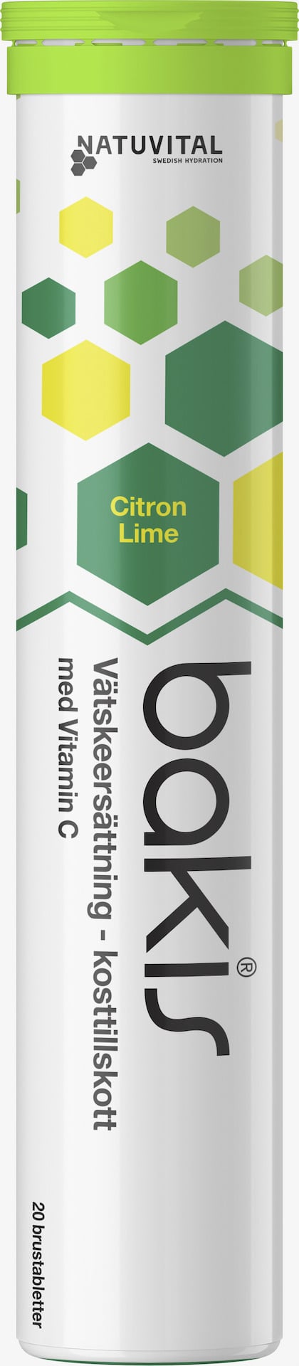 Natuvital Bakis Vätskeersättning 20 brustabletter