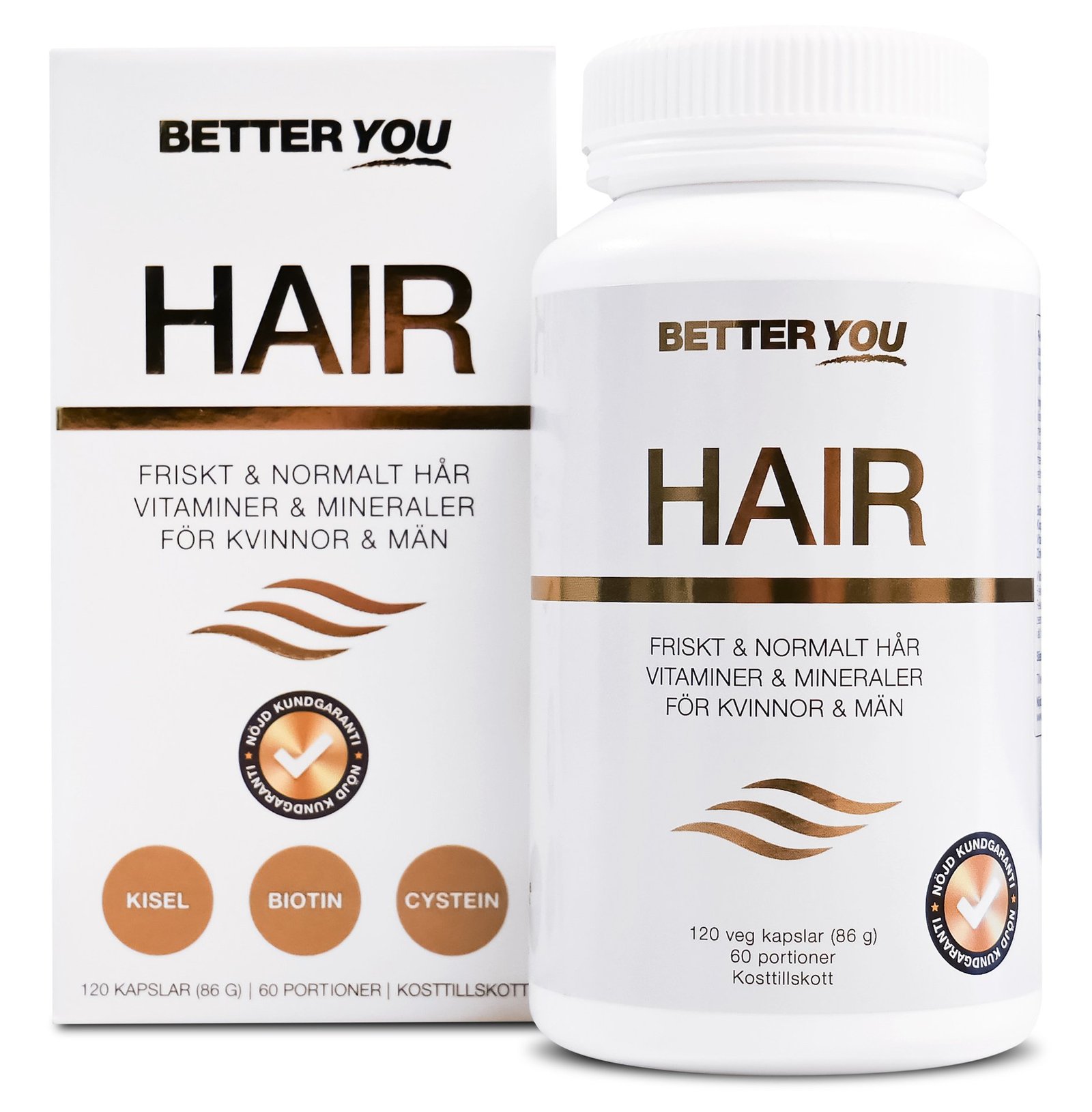 Better You Hair 120 kapslar