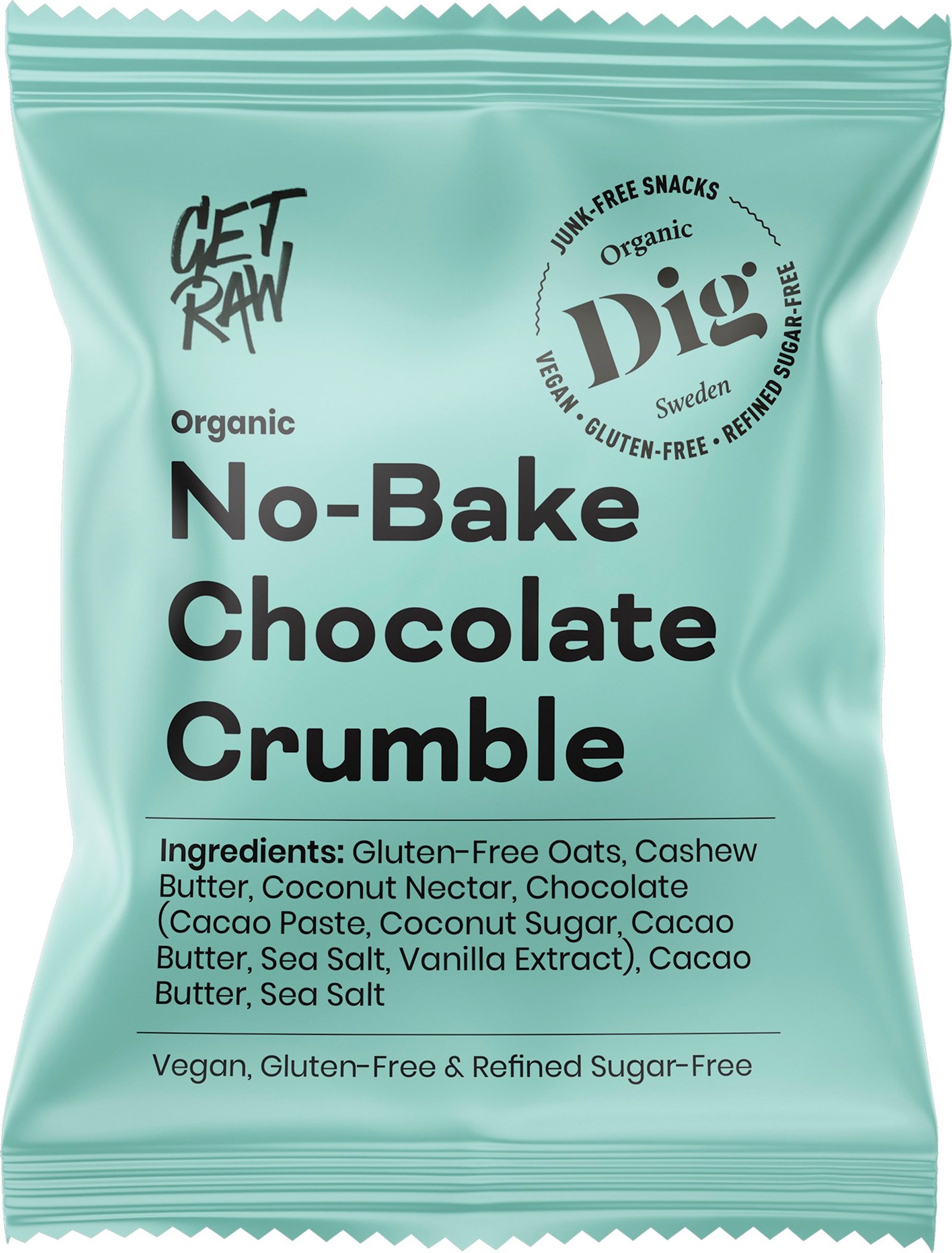GET RAW Chokladsmulpaj 35 g