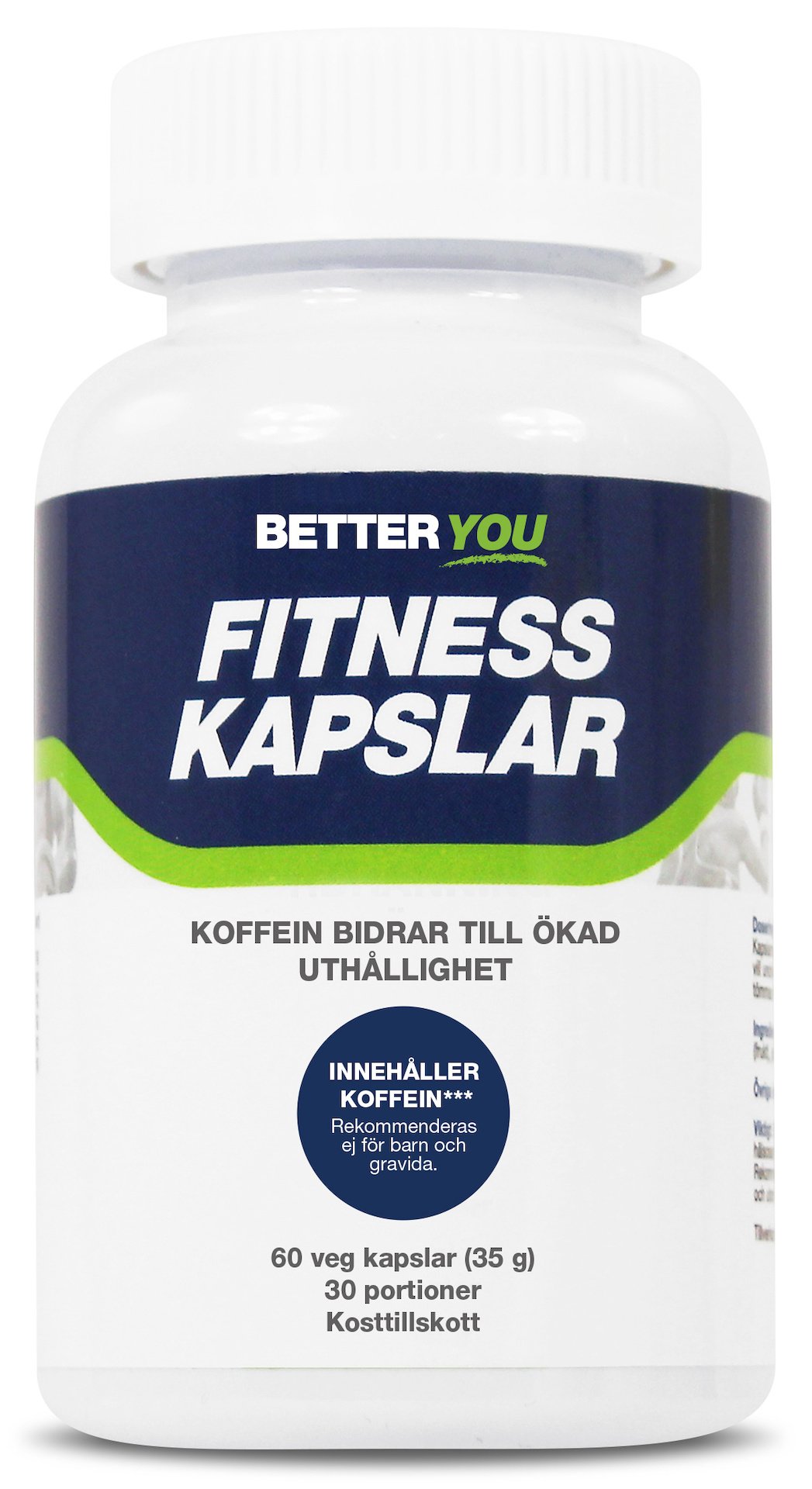 Better You Fitness Kapslar Koffein 60 kapslar
