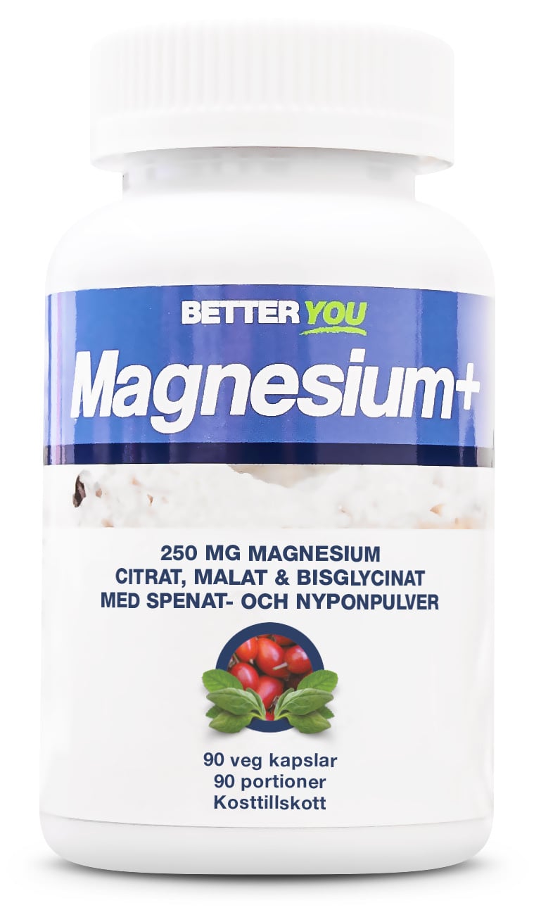 Better You Magnesium+ 90 kapslar