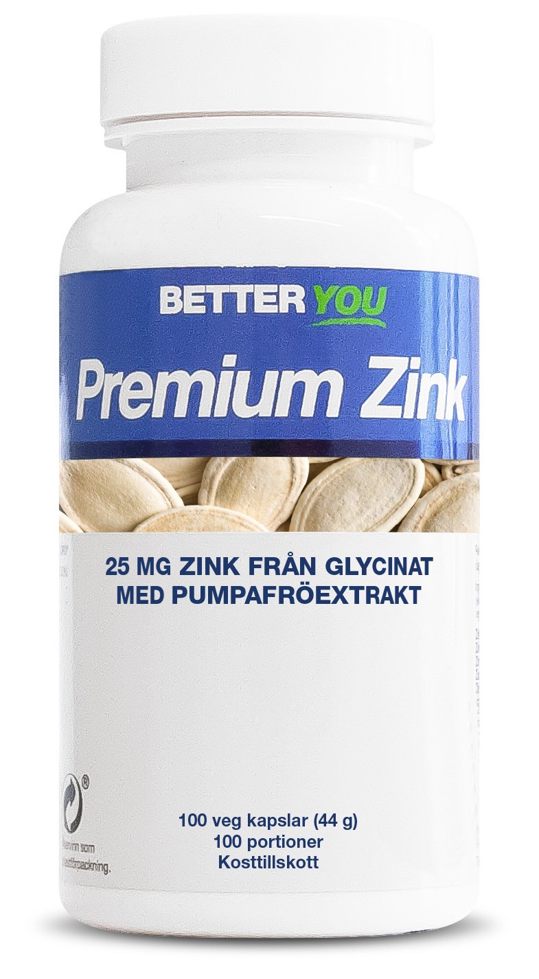 Better You Premium Zink 100 kapslar