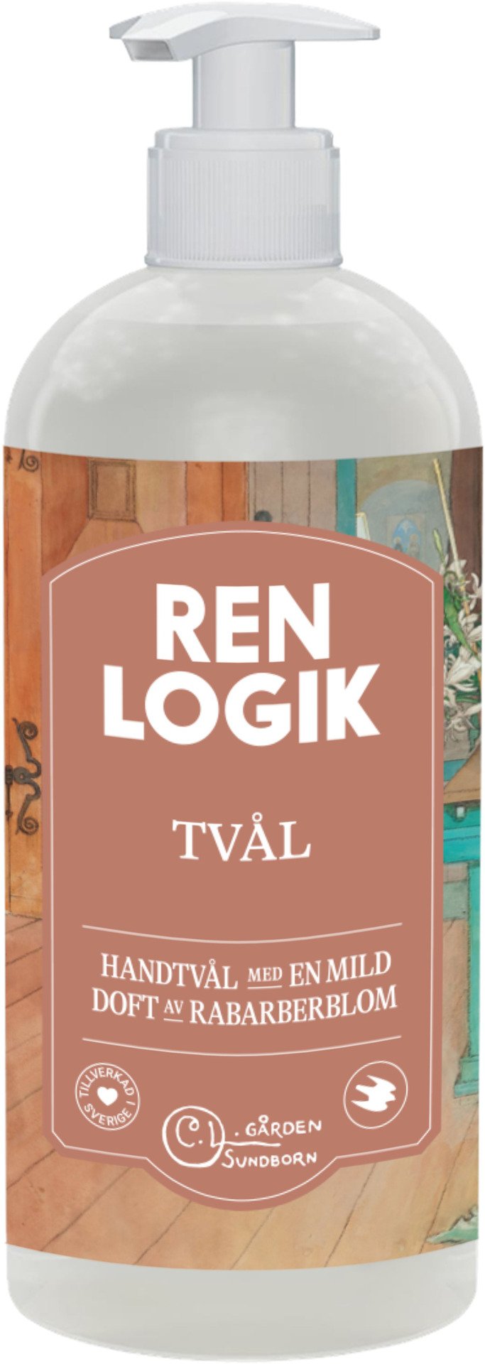 Ren Logik Tvål Rabarberblom 500 ml