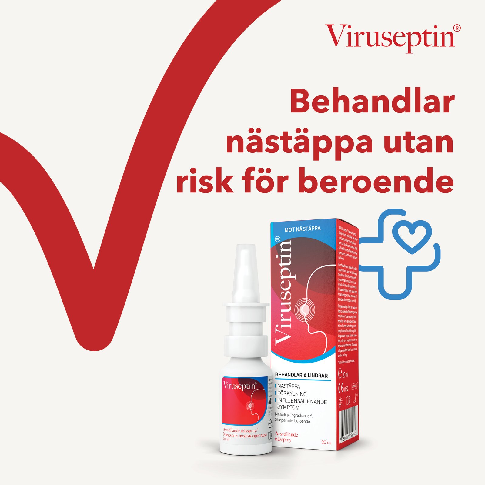 Viruseptin Avsvällande Nässpray 20 ml