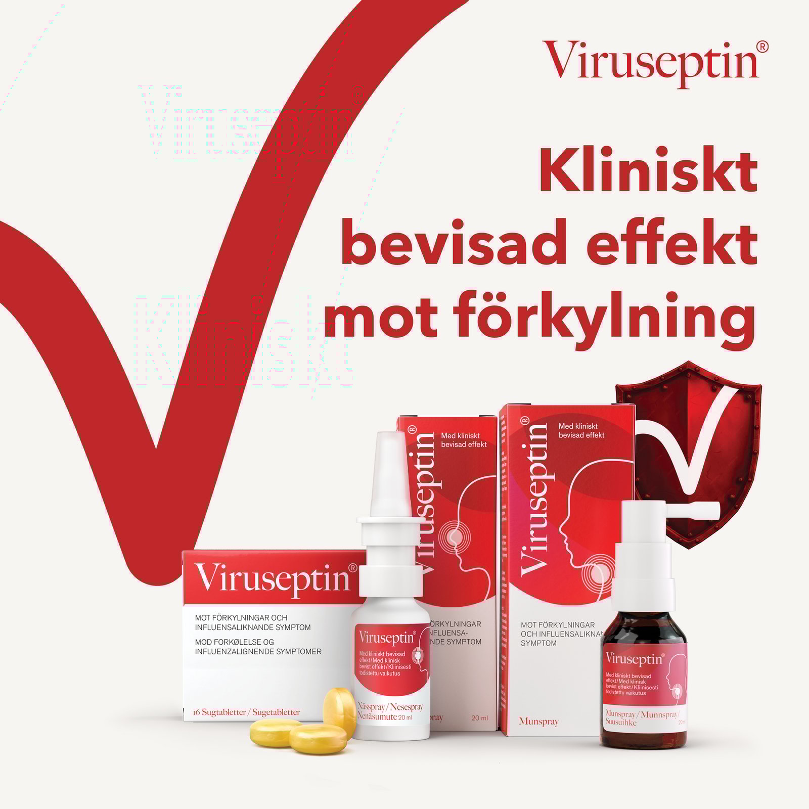 Viruseptin Honung & Citron 16 sugtabletter
