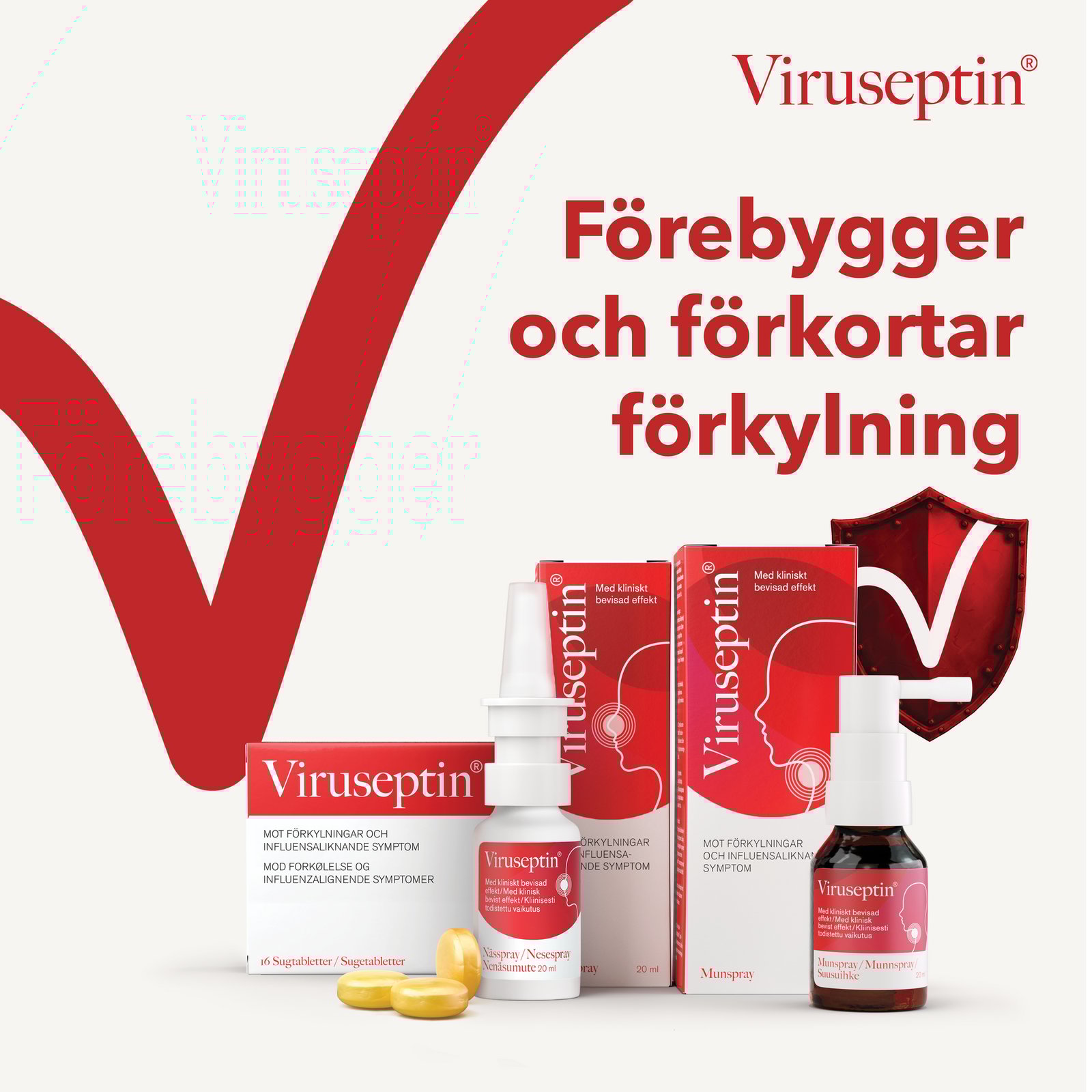 Viruseptin Honung & Citron 16 sugtabletter