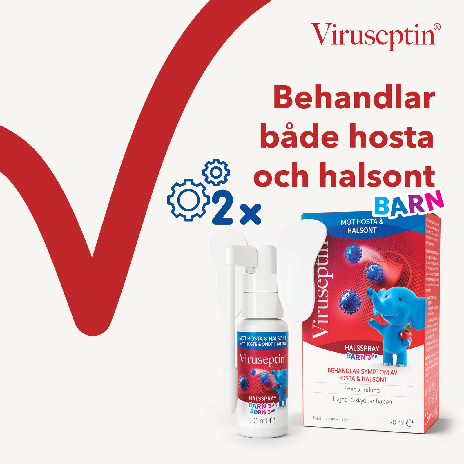 Viruseptin Throat Spray For Kids 20 ml