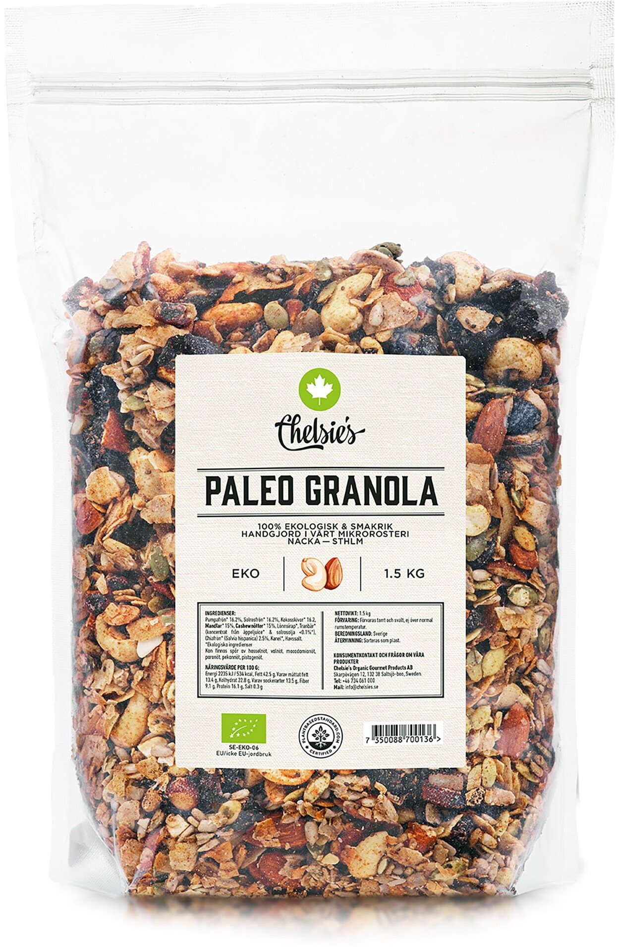 Chelsie's Paleo Granola 1500 g