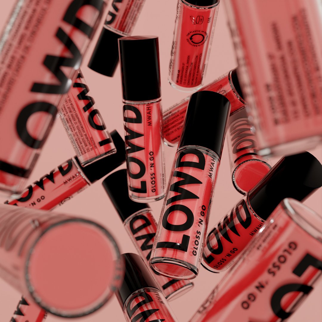 LOWD Gloss N' Go Lipgloss Mwah! 6ml