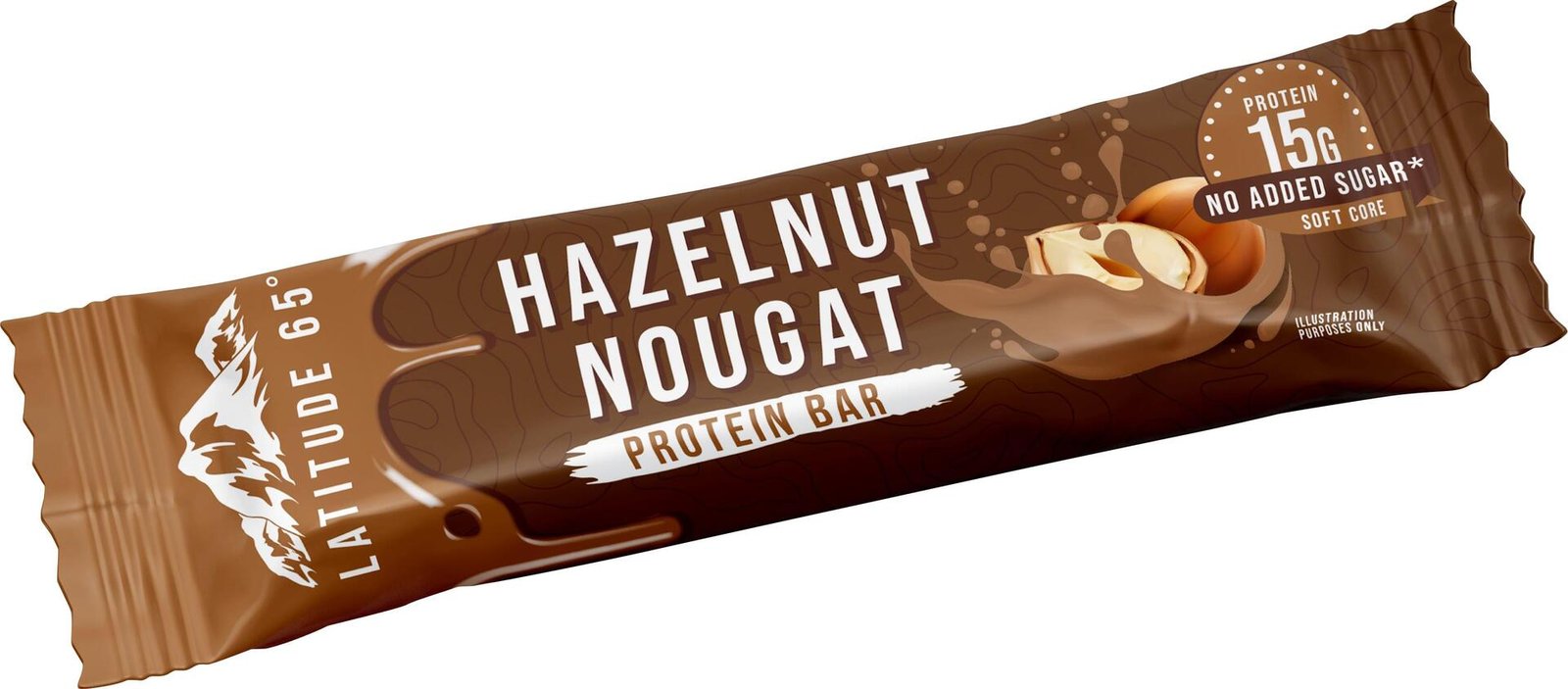 Latitude 65 Hazelnut Nougat Proteinbar 45 g