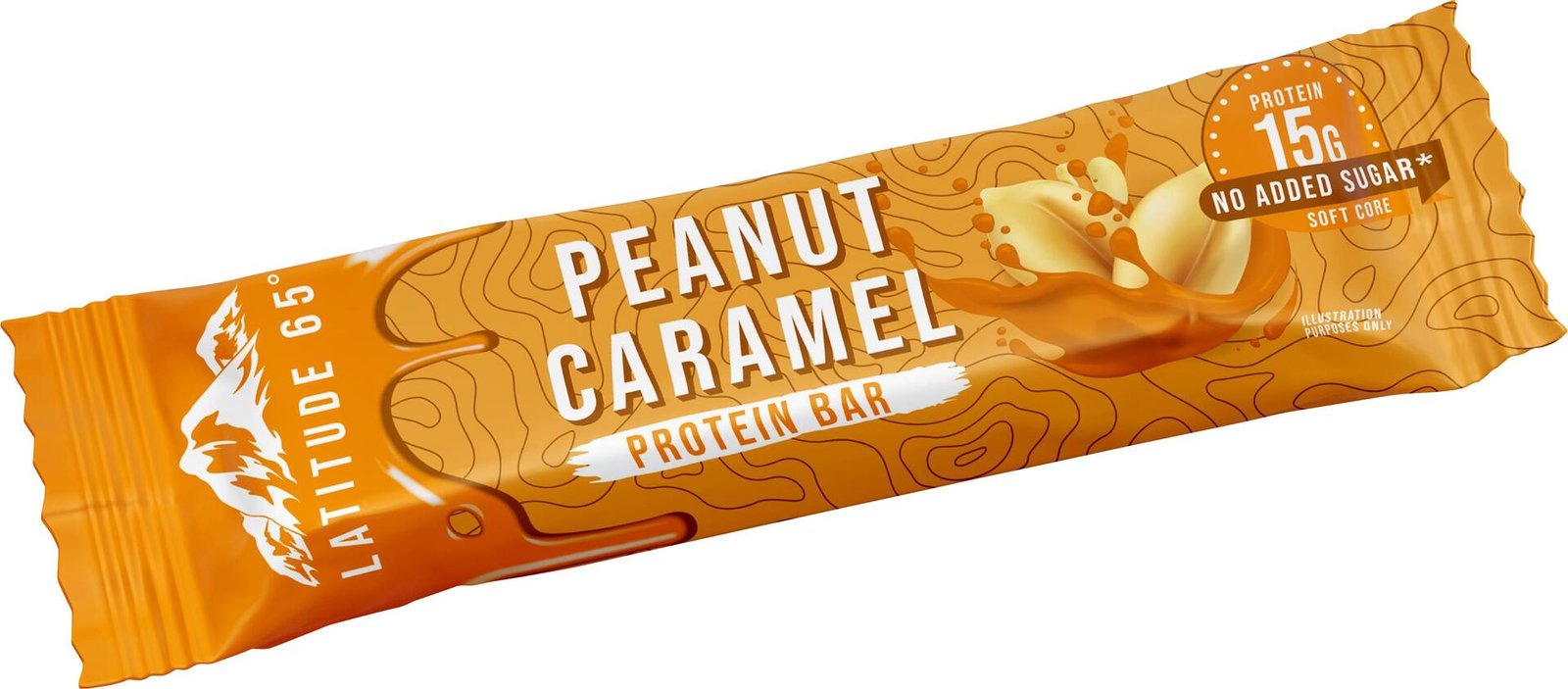 Latitude 65 Peanut Caramel Proteinbar 45 g