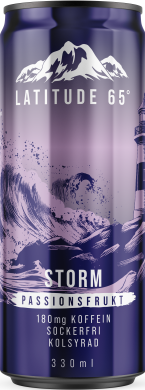 Latitude 65 Storm Passionsfrukt 330 ml