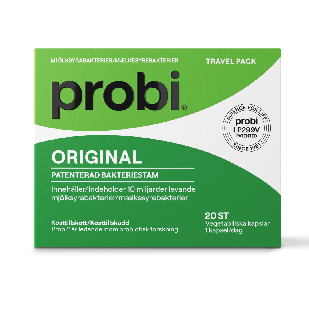 PROBI Original Mjölksyrabakterier Travel-pack 20 kapslar