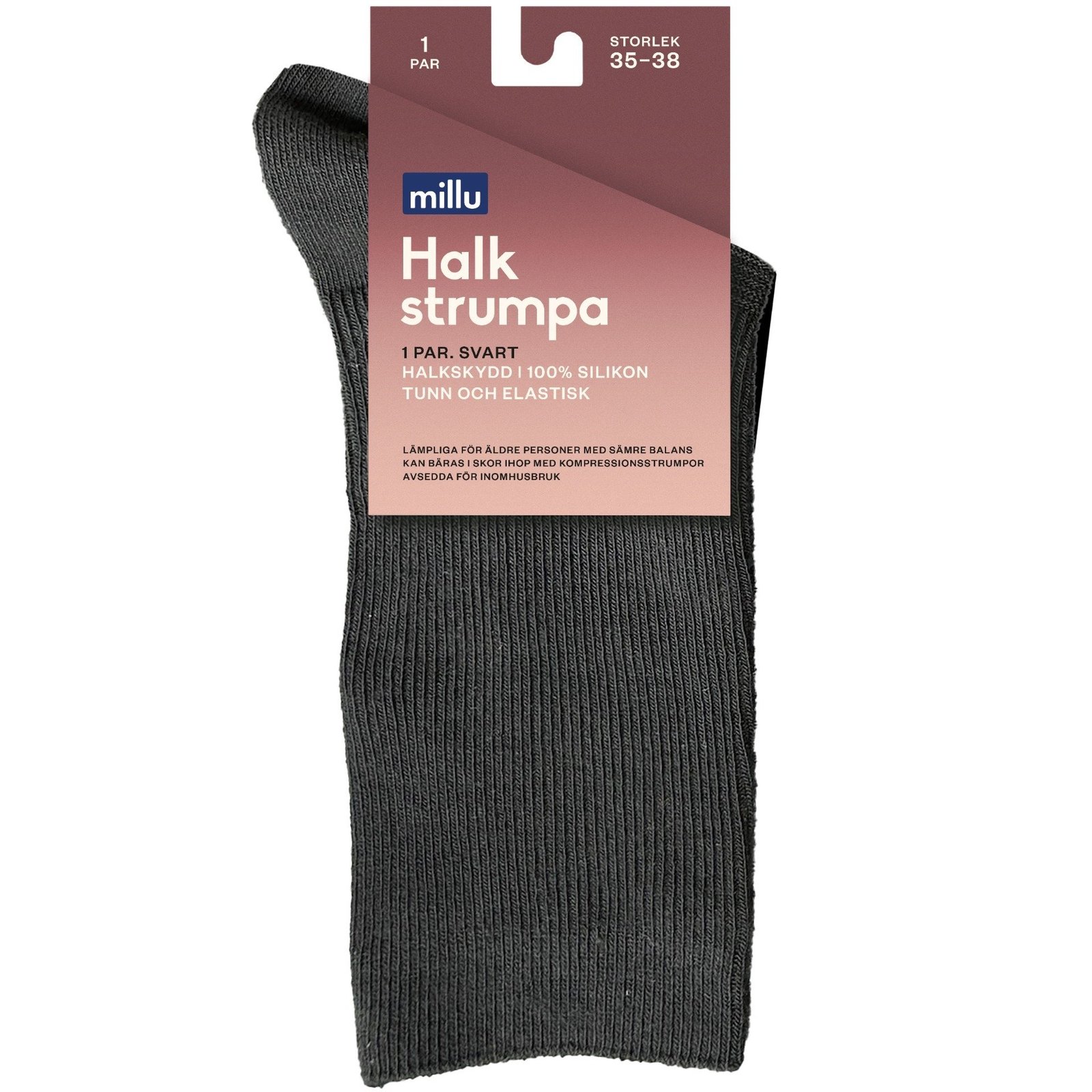 Millu Halkstrumpa Stl 35-38 1 par