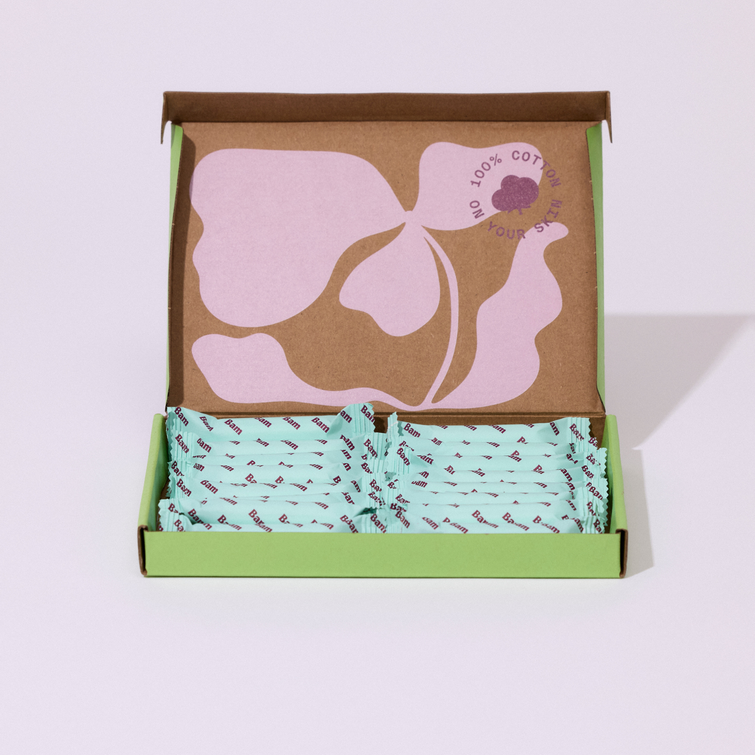 BAM Organic Cotton Tampons Super Plus 16-pack