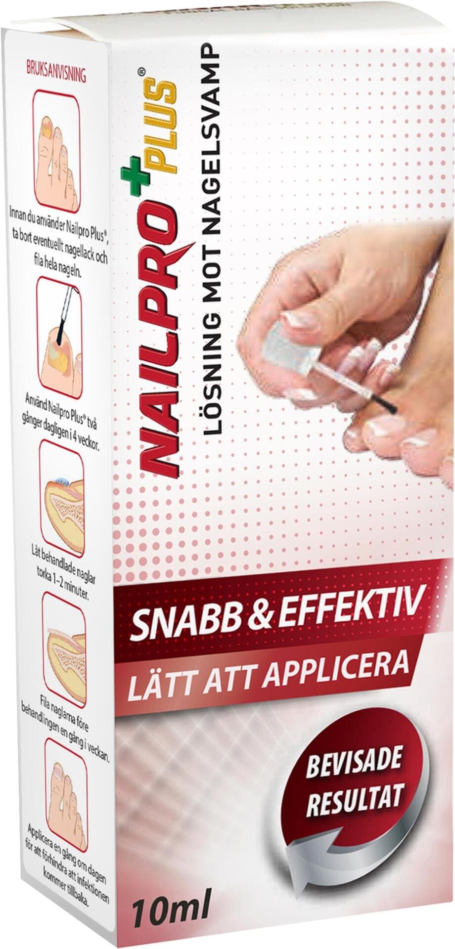 Nailpro Plus Nagelsvampbehandling 10 ml