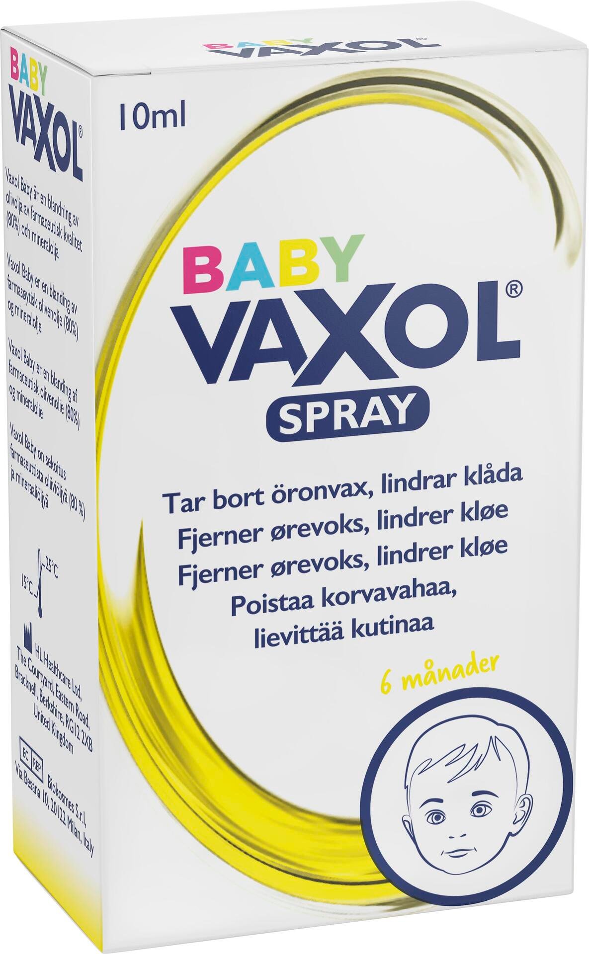 Vaxol Baby Öronspray 10 ml